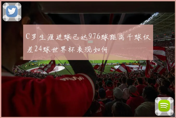 C罗生涯进球已达976球距离千球仅差24球世界杯表现如何